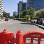 गंगाधाम चौक परिसरातील उतार कमी करण्याचे काम सुरू, रस्ता बंद केल्याने गोंधळाची ठिणगी