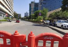 गंगाधाम चौक परिसरातील उतार कमी करण्याचे काम सुरू, रस्ता बंद केल्याने गोंधळाची ठिणगी