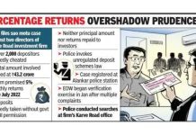 2 हजार ठेवीदारांची 43 कोटी रुपयांची फसवणूक केल्याप्रकरणी दोन फर्म संचालकांविरुद्ध सुओ मोटो गुन्हा दाखल