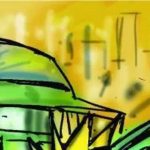 नवी पेठेत कारने वाहनांना धडक दिल्याने तिघे जखमी