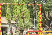 लढाऊ तयारीला चालना देण्यासाठी लष्कराने सर्व-हवामानातील सिंथेटिक अडथळा अभ्यासक्रम उघडला