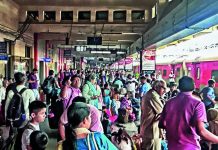 पुणे रेल्वे विभागात जानेवारी ते एप्रिल दरम्यान अतिक्रमण मृत्यूचे प्रमाण 7% पेक्षा जास्त वाढले आहे