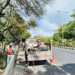 अखेर देहूरोड ते निगडी दरम्यान महामार्गावर वारकऱ्यांच्या सुरक्षेसाठी उपाययोजना सुरु